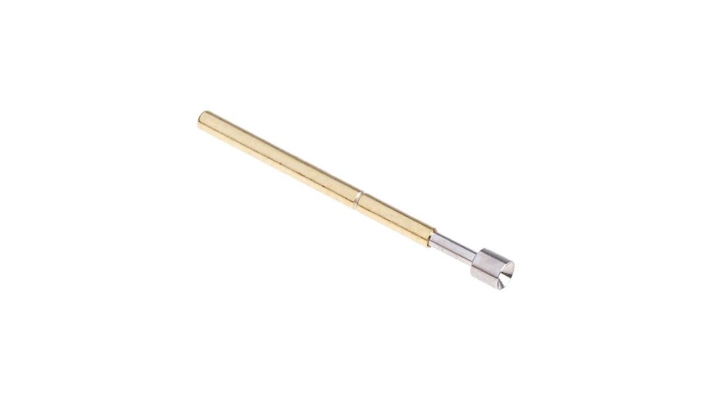 Sonde de test à pointe concave, 3A, 50mOhm, 17mm Lot de 5 pièces